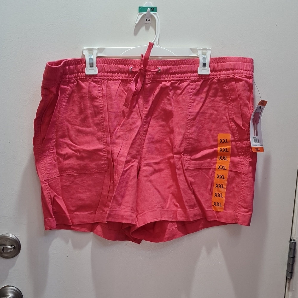 Nautica Pink Shorts Relaxed Fit